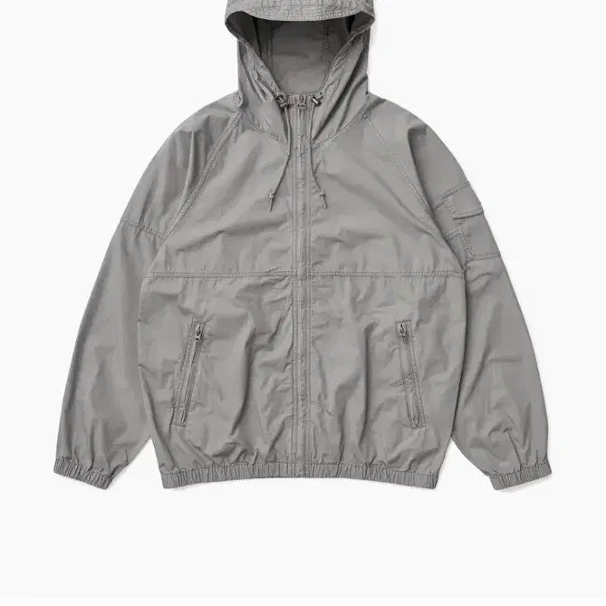 [BUNJANG] Kakhis Hooded Wind Jacket - Grey (New with tags) / 카키스 후디드 윈드 자켓 (택있는 새상품)