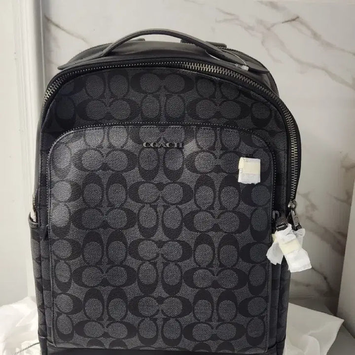 [BUNJANG] Coach Graham Signature Backpack / 코치 시그니처 백팩