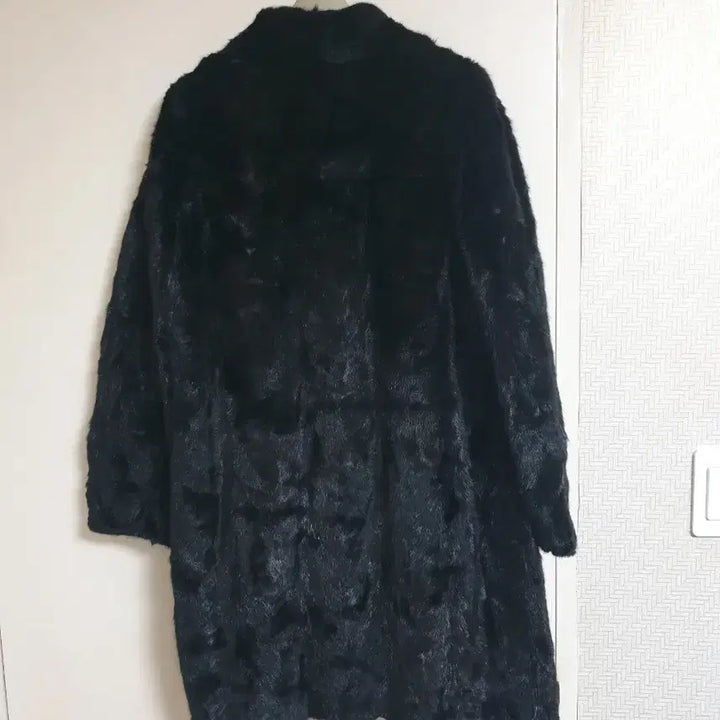 [BUNJANG] MUMUM Black Mink Fur Coat / [여성] MUMUM 블랙 밍크 코트 88cm