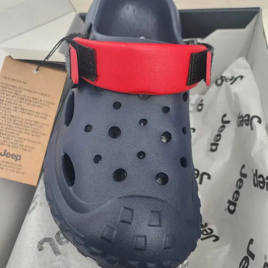 [BUNJANG] Jeep Navy Sandals Slippers (New) / Jeep 지프 네이비색 샌들 슬리퍼 새상품