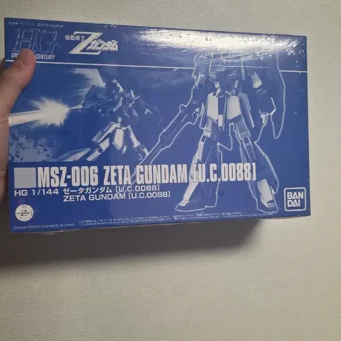 [BUNJANG] Bandai HG 1/144 Zeta Gundam [U.C.0088] Model Kit / 반다이 HG 1/144 제타 건담 [U.C.0088]