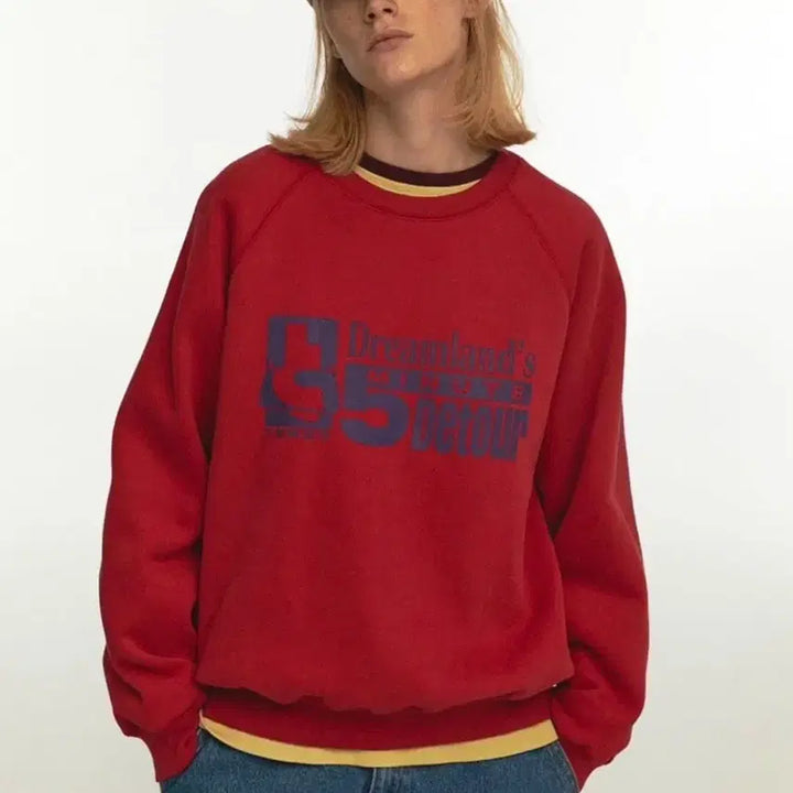 [BUNJANG] T-켓 Sweatshirt - Large / 테켓 맨투맨