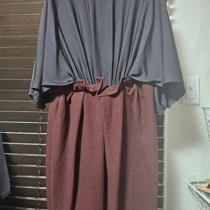[BUNJANG] Lanvin Two-Tone Midi Dress / 랑방 원피스