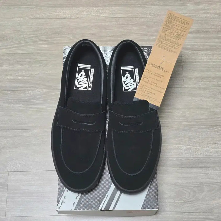 [BUNJANG] Vans Skate Loafer Black Suede Shoes / 반스 스케이트 로퍼 블랙 스웨이드 새상품 275