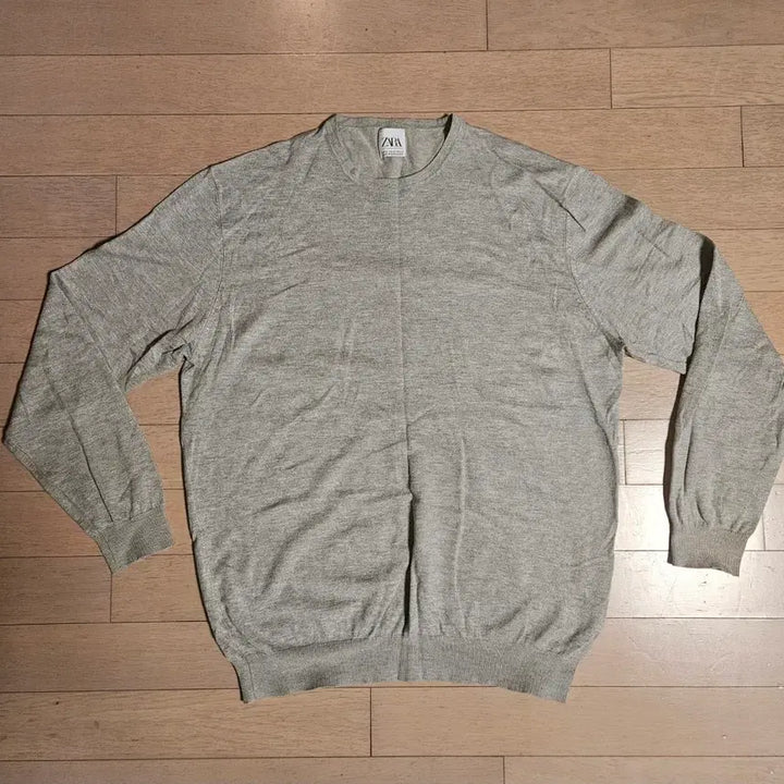 [BUNJANG] Zara Grey Long Sleeve Knit XL / 자라 회색 긴팔니트. XL.택포2.5만!