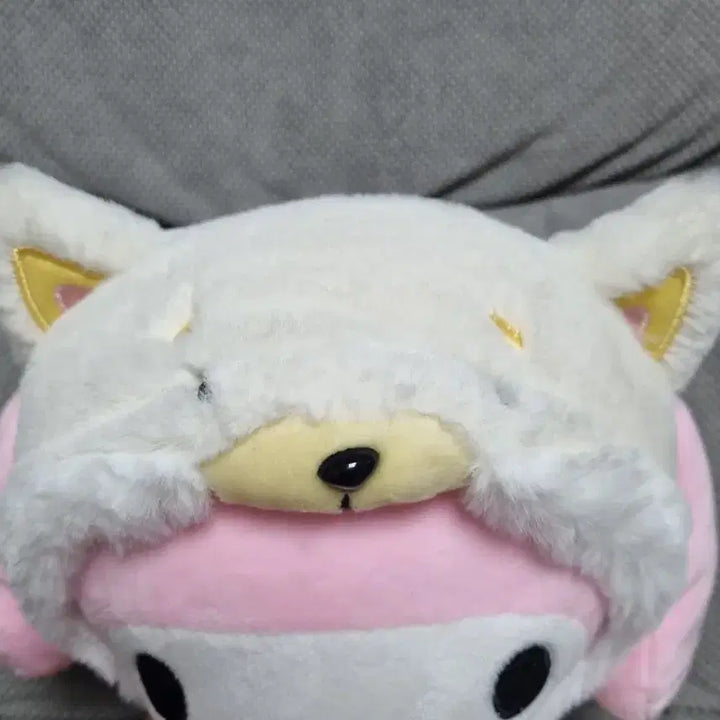 [BUNJANG] Sanrio My Melody Shiba Inu Medium Plush Doll / 산리오 마이멜로디 시바견 중형인형