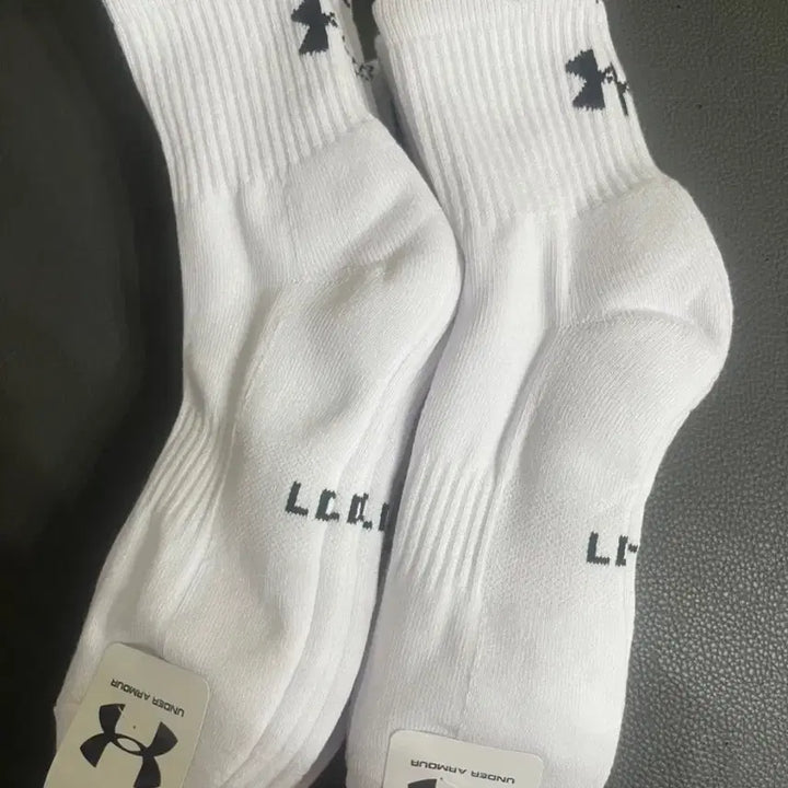 [BUNJANG] Under Armour White Sports Socks 10-Pair Set / 언더아머 흰색 스포츠 양말 10켤레세트 새상품