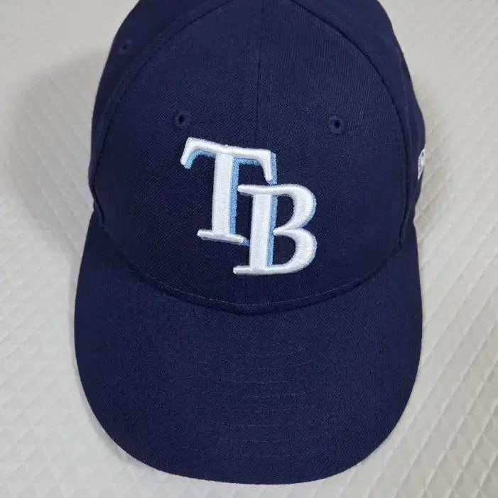 [BUNJANG] New Era Tampa Bay Rays Low Profile 59FIFTY Fitted Cap (Size 7 1/2) / 뉴에라 로우 프로파일 LP5950 (7 1/2) 59.6cm (교환가능)