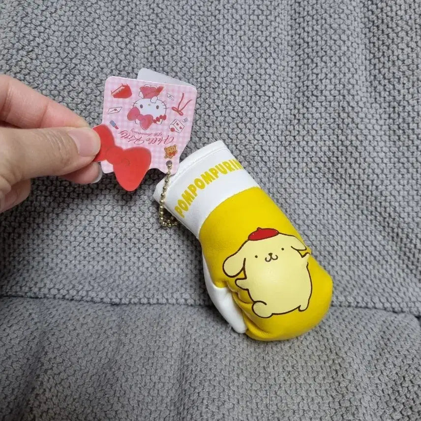 [BUNJANG] Pompompurin Boxing Glove Keychain Plush / 폼폼푸린 복싱 글러브 키링 인형