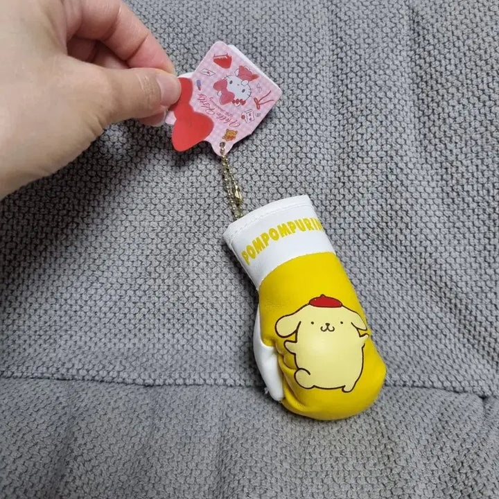 [BUNJANG] Pompompurin Boxing Glove Keychain Plush / 폼폼푸린 복싱 글러브 키링 인형