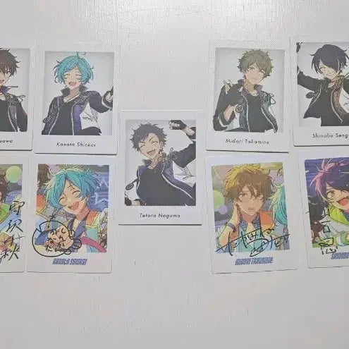 [BUNJANG] Ensemble Stars 10th Anniversary Special Pouch Yusei Unit / 앙스타 10주년 특전 파샷츠 유성대 치아키 카나타 테토라 시노부 미도리