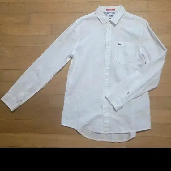 [BUNJANG] Tommy Jeans Linen Shirt - Size M / 정품 타미진스 린넨 셔츠/ 미사용(택포)