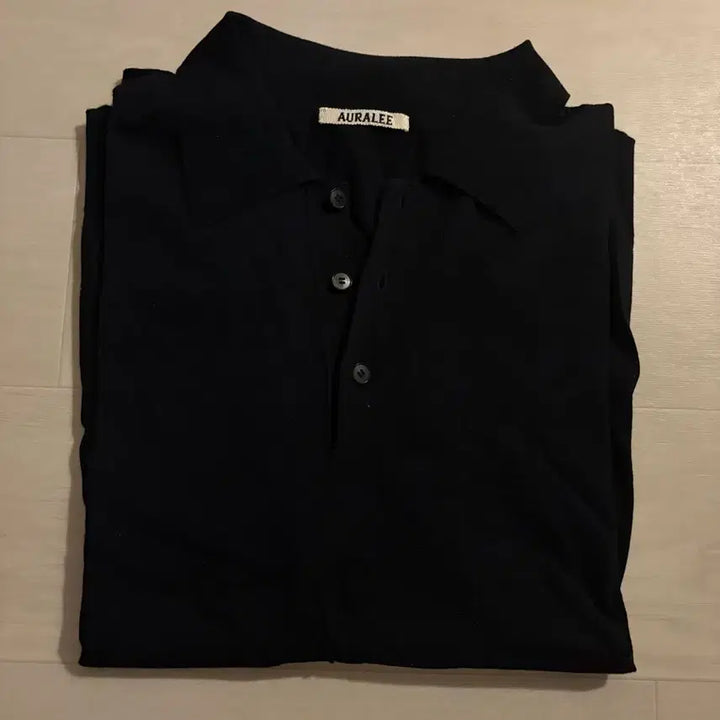 [BUNJANG] ORRERY Super High Gauge Cotton Knit Polo Navy Size 4 / 오라리 슈퍼 하이 게이지 코튼 니트 폴로 네이비 4