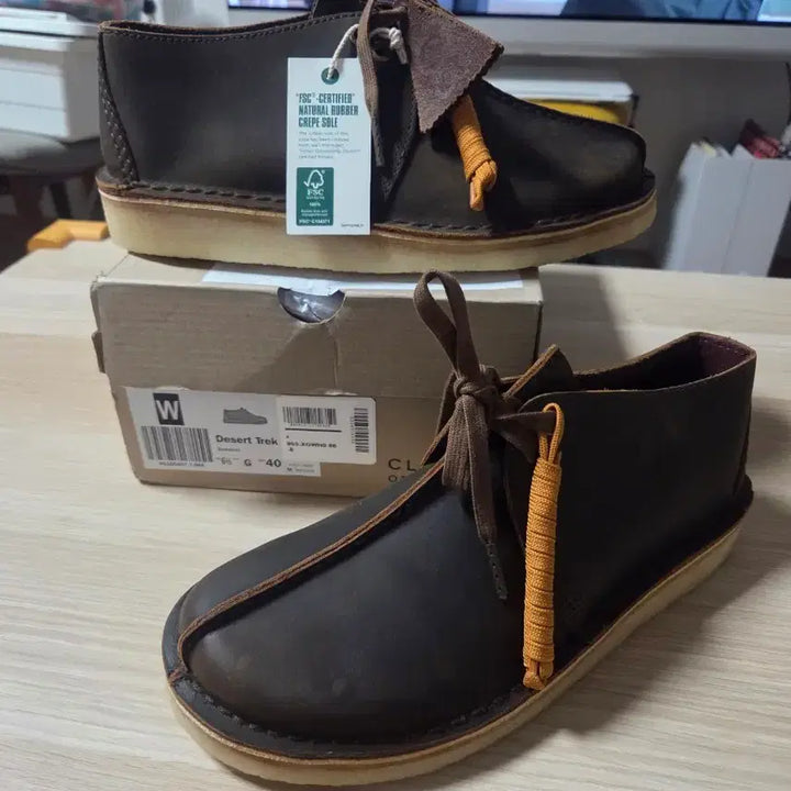 [BUNJANG] Clarks Desert Trek Beeswax UK 6.5 / (새상품)클락스 데저트 트랙 비즈왁스 uk6.5