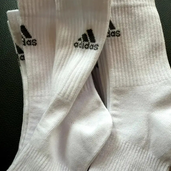 [BUNJANG] Adidas White Sports Socks 10-Pair Set / 아디다스 흰색 스포츠 양말 10켤레세트 새상품