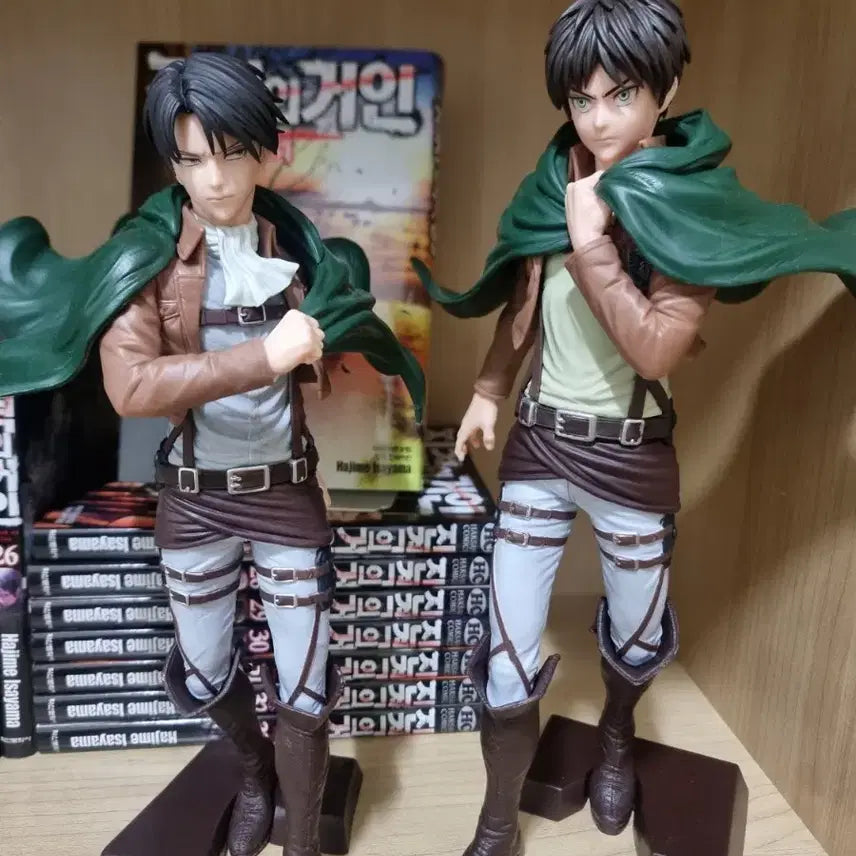 [BUNJANG] Attack on Titan Levi/Eren Grandista Figure / 진격의 거인 리바이/에렌 피규어 그란디스타