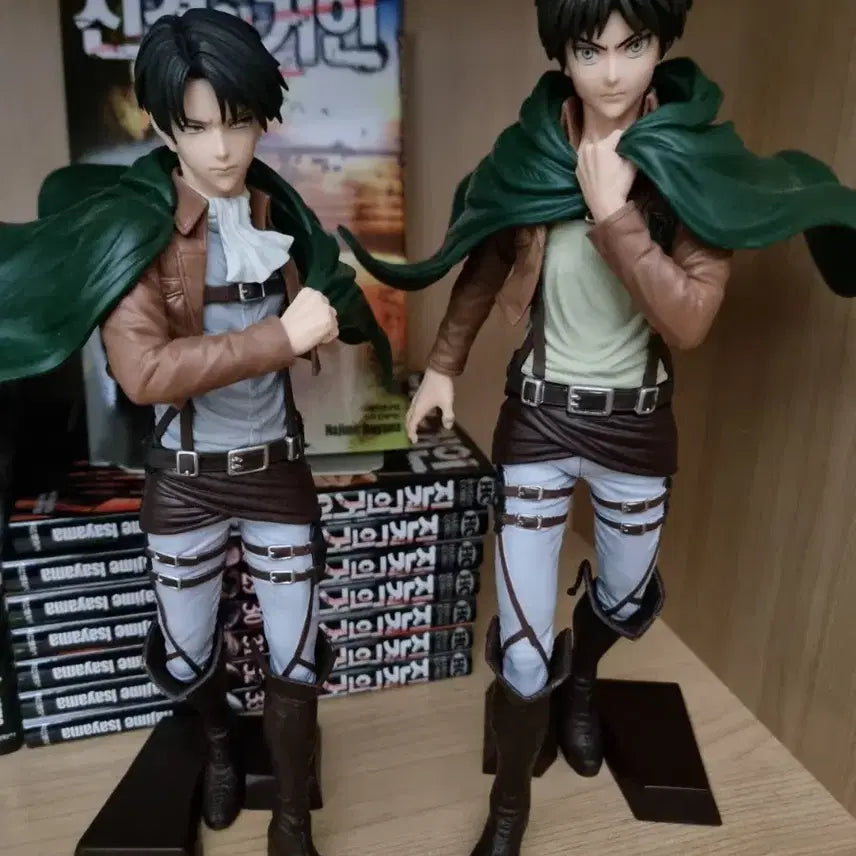 [BUNJANG] Attack on Titan Levi/Eren Grandista Figure / 진격의 거인 리바이/에렌 피규어 그란디스타
