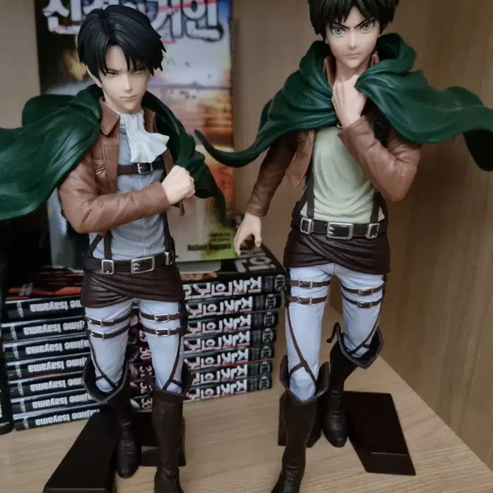 [BUNJANG] Attack on Titan Levi/Eren Grandista Figure / 진격의 거인 리바이/에렌 피규어 그란디스타