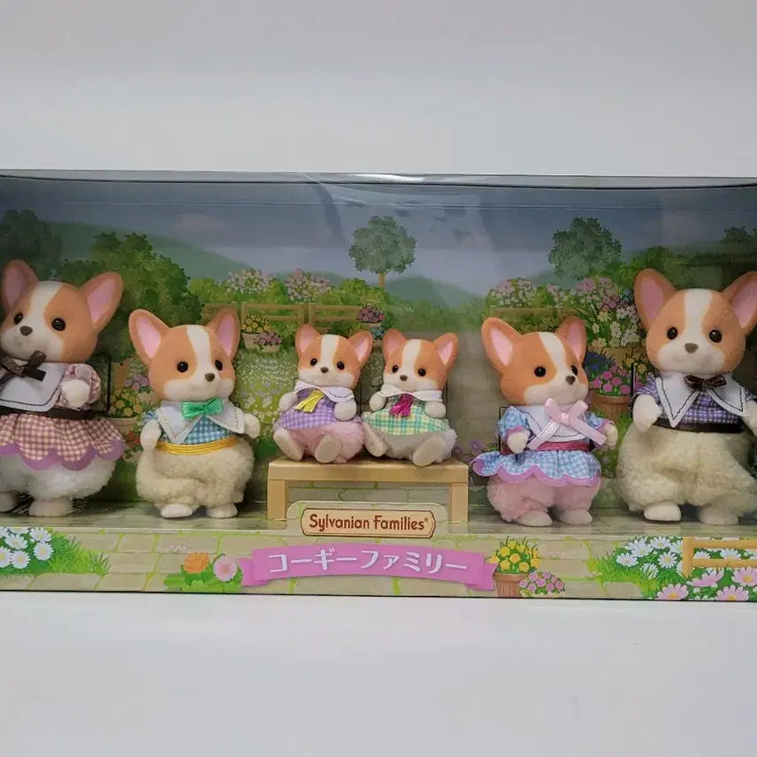 [SOLD OUT] 미개봉)실바니안 26신상 웰시코기가족 일괄