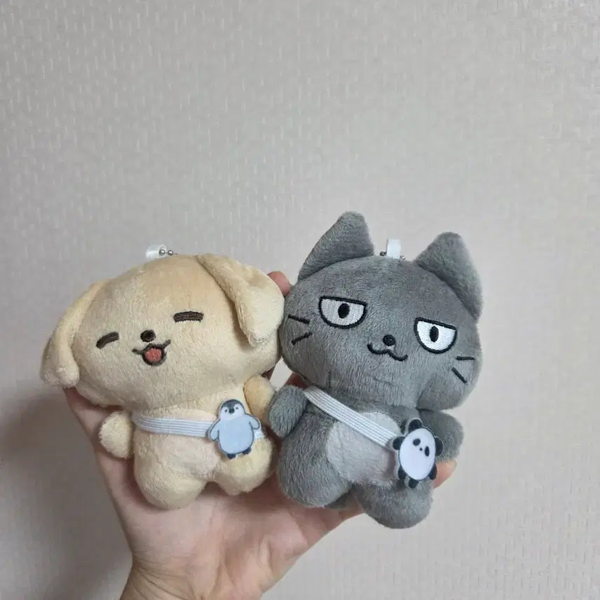 [BUNJANG] Skip and Loafer "Animal Version" Shima &amp; Mitsumi Plush Set / 스킵과로퍼 동물버전 시마 미츠미 세트판매합니다