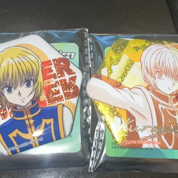 [BUNJANG] Hunter x Hunter Chrollo Hexagonal Can Badge / 헌터헌터 크라피카 육각 캔뱃지
