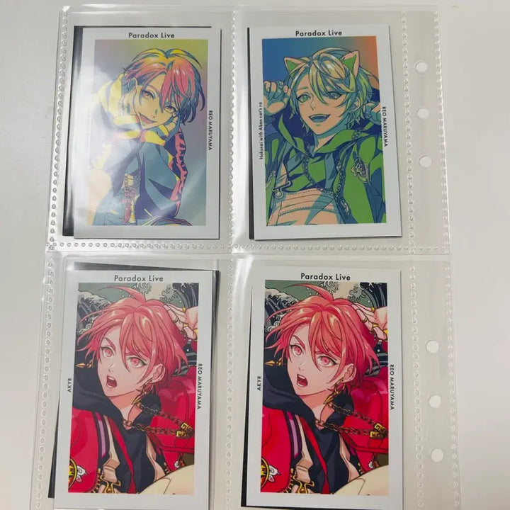 [BUNJANG] Paradox Live Maruyama Leo Paper Goods Bundle Set / 파라라이 마루야마레오 지프리 지류 일괄