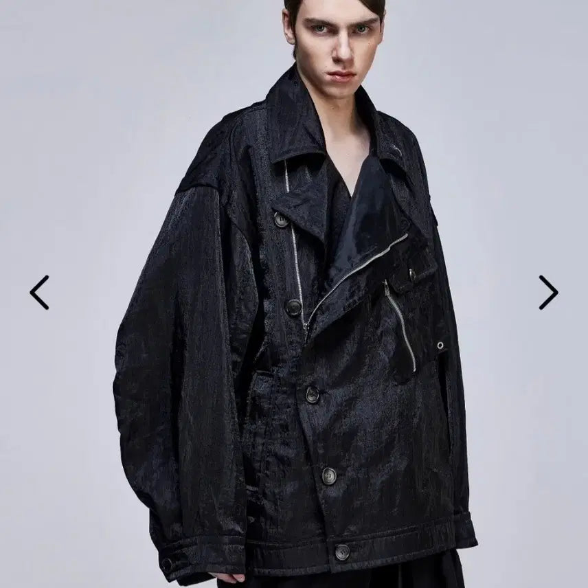 [BUNJANG] Songzio Homme 25SS Aviator Trench Jumper / 송지오 옴므 에비에이터 트렌치 점퍼 25SS