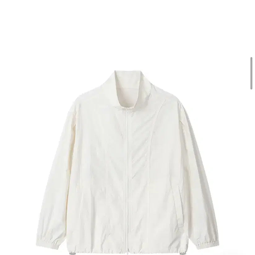 [BUNJANG] Drawfit Woman Oversized Zip-Up Windbreaker White / (새상품/정가119,000원) 드로우핏우먼 집업 윈드브레이커