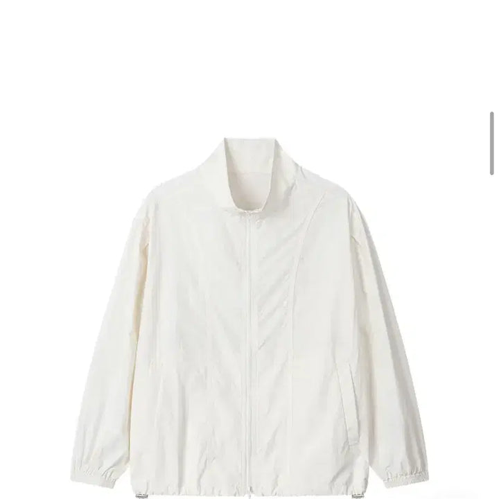 [BUNJANG] Drawfit Woman Oversized Zip-Up Windbreaker White / (새상품/정가119,000원) 드로우핏우먼 집업 윈드브레이커
