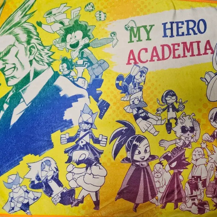 [BUNJANG] My Hero Academia Class A Blanket - All Might &amp; Aizawa / 2022 점페 점프샵 나의 히어로 아카데미아 A반 담요 올마이트 아이자와