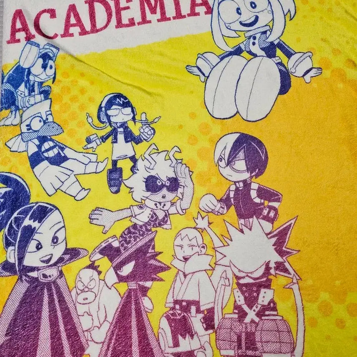 [BUNJANG] My Hero Academia Class A Blanket - All Might &amp; Aizawa / 2022 점페 점프샵 나의 히어로 아카데미아 A반 담요 올마이트 아이자와