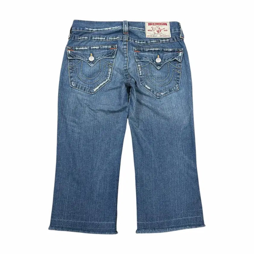 [BUNJANG] True Religion Vintage Y2K Tassel Denim Pants / 트루릴리전 빈티지 Y2K 태슬 데님 팬츠 바지 30