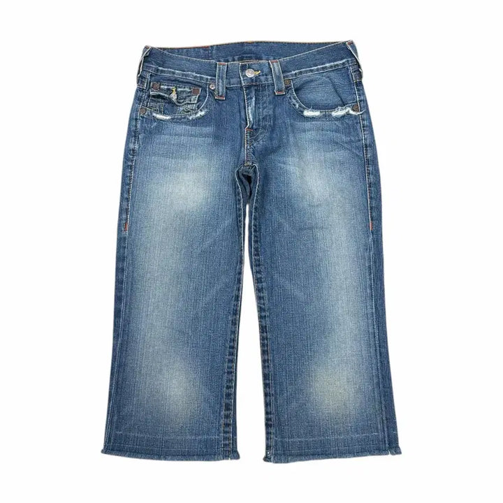 [BUNJANG] True Religion Vintage Y2K Tassel Denim Pants / 트루릴리전 빈티지 Y2K 태슬 데님 팬츠 바지 30