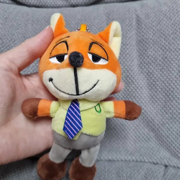 [BUNJANG] Zootopia Nick Wilde Plush Keychain / 주토피아 닉 와일드 인형 키링