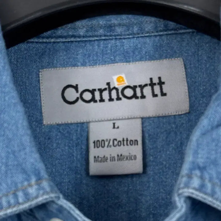 [BUNJANG] Carhartt Work Blue Denim Shirt / b362) 칼하트 워크 청셔츠
