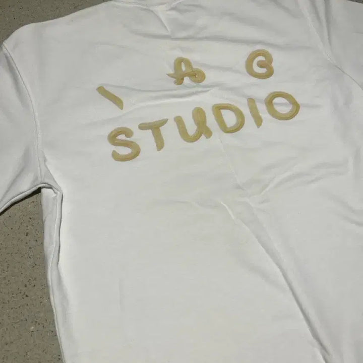 [BUNJANG] IAB STUDIO x Ottogi Limited Edition T-Shirt (White, M) / 아이앱 스튜디오 오뚜기 콜라보 한정판 반팔티 M