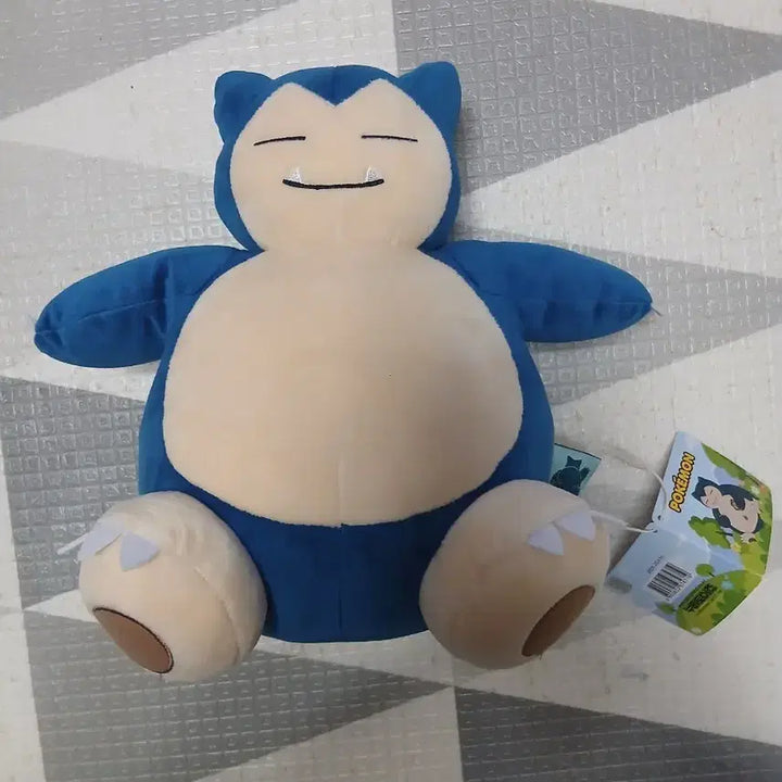 [BUNJANG] Nuritoys Snorlax Plush (25cm) / 누리토이즈 포켓몬 잠만보 인형 (25cm) 봉제인형