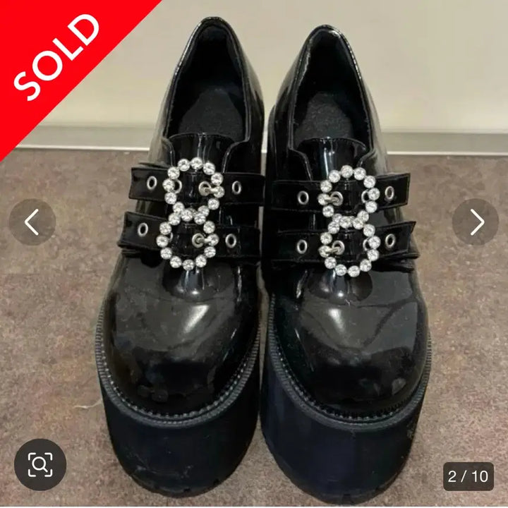 [BUNJANG] Bubbles 13cm Platform Chunky Platform Shoes Size 38 / 버블즈 통굽 13cm 38사이즈 지뢰계 양산형 양지뢰