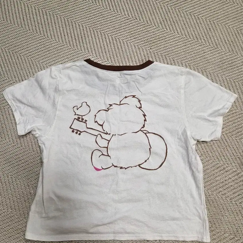 [BUNJANG] Kapital Crop T-Shirt / 캐피탈 크롭 티셔츠