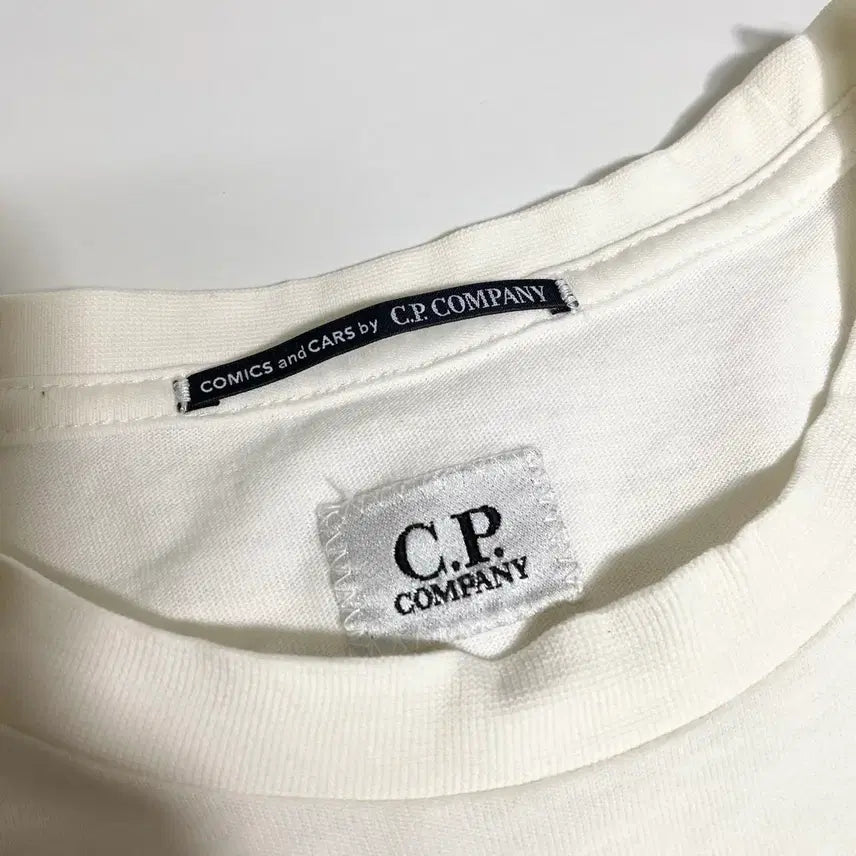 [BUNJANG] CP Company Silhouette Comic Short Sleeve T-Shirt L / CP컴퍼니 실루엣 코믹 반팔 L