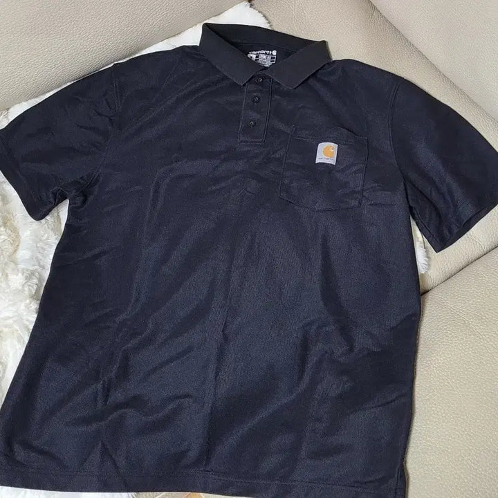 [BUNJANG] Carhartt Loose Fit Pocket PK Shirt Black M / 칼하트 루즈핏 포켓 PK 셔츠 블랙 M