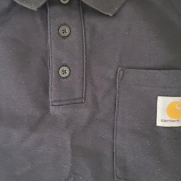 [BUNJANG] Carhartt Loose Fit Pocket PK Shirt Black M / 칼하트 루즈핏 포켓 PK 셔츠 블랙 M