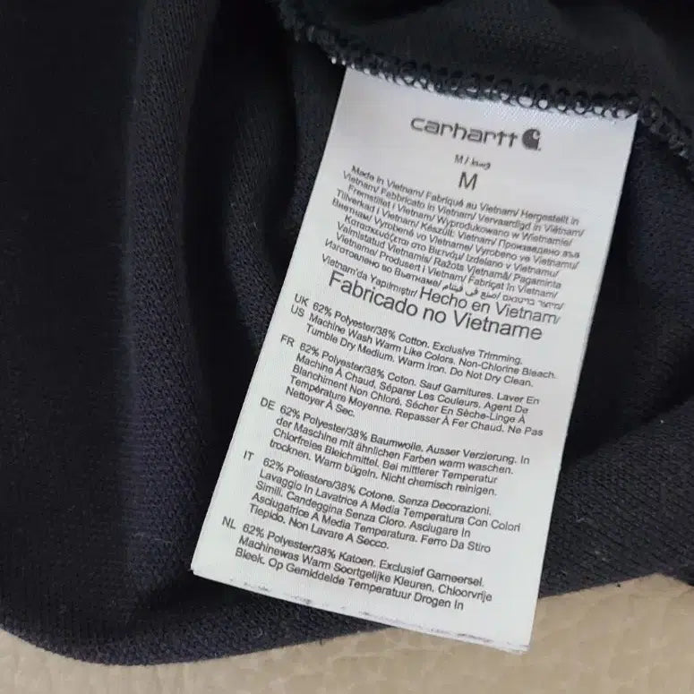 [BUNJANG] Carhartt Loose Fit Pocket PK Shirt Black M / 칼하트 루즈핏 포켓 PK 셔츠 블랙 M