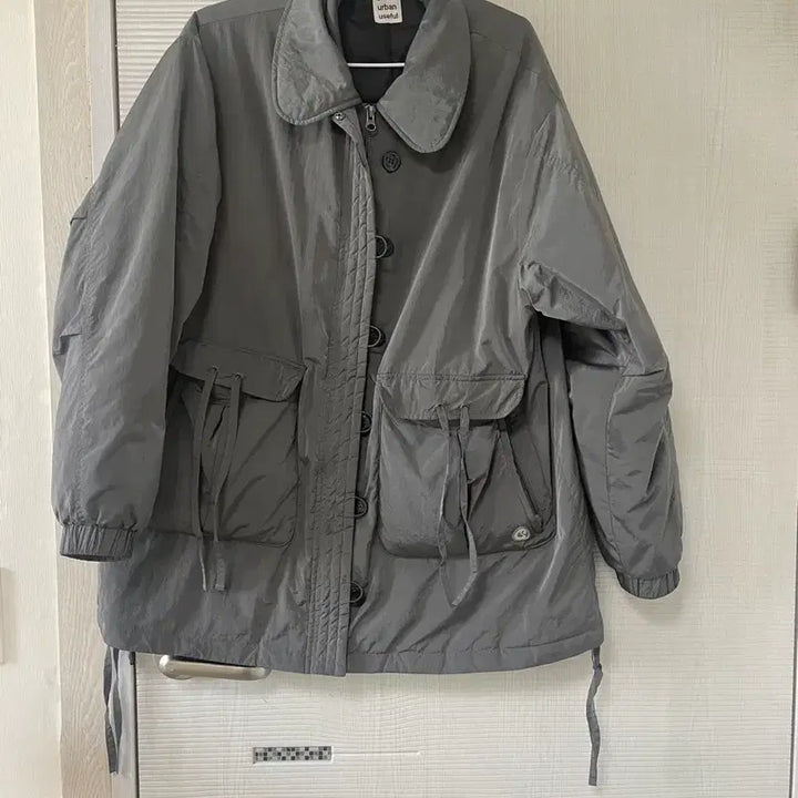[BUNJANG] SUU Smart Urban Usefull Round Collar Bomber Jacket Dark Grey / 코이세이오 라운드 카라 봄버 자켓 다크그레이 suu 스마트어반유즈풀