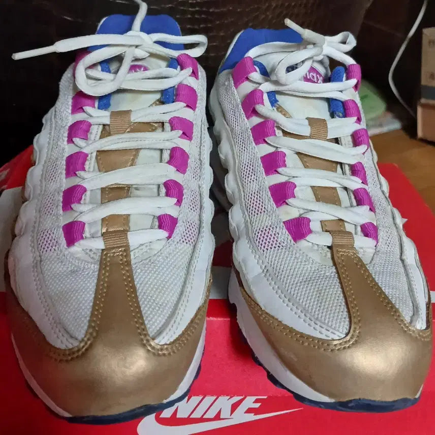 [BUNJANG] Nike Air Max 95 Racer Blue Sneakers / 나이키 에어맥스 95 피넛버터 젤리 스니커즈 운동화