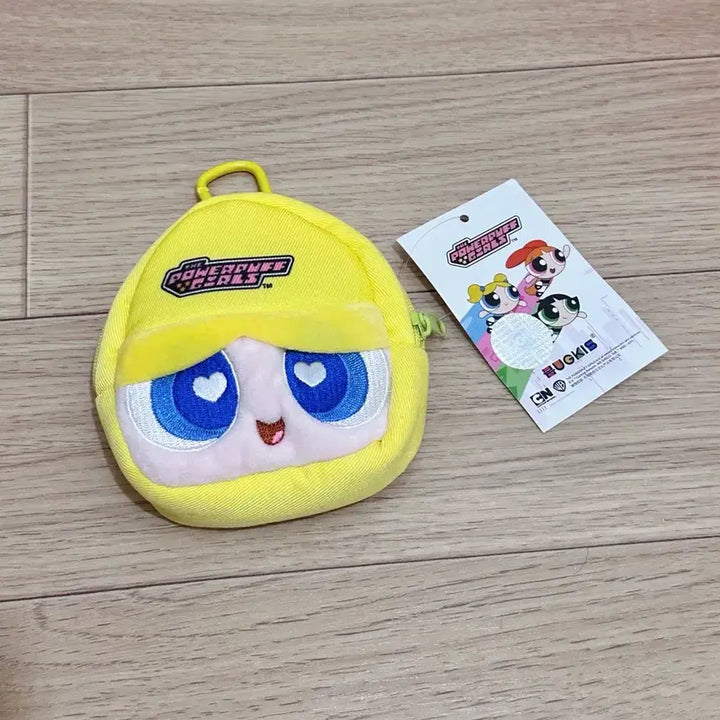 [BUNJANG] Powerpuff Girls Coin Pouch / Airpods Case with Keychain / 미사용 새상품 파워퍼프걸 동전지갑. 에어팟케이스 키링