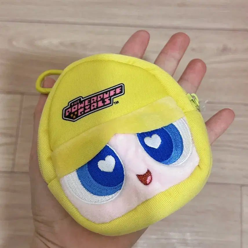 [BUNJANG] Powerpuff Girls Coin Pouch / Airpods Case with Keychain / 미사용 새상품 파워퍼프걸 동전지갑. 에어팟케이스 키링