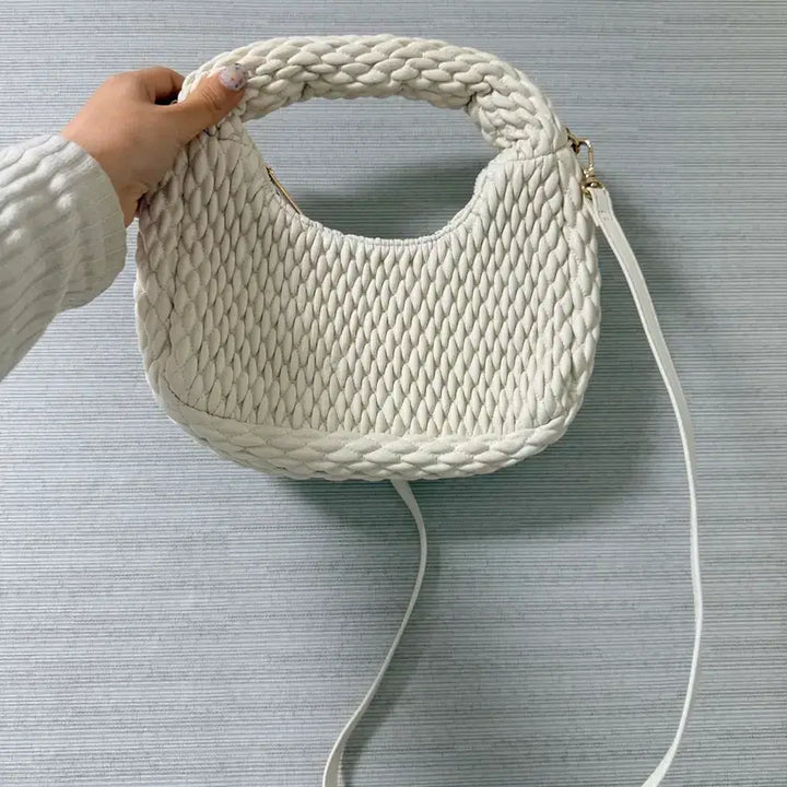 [BUNJANG] H&amp;M White Mini Shoulder Bag / Crossbody Bag / H&amp;M 화이트 미니 숄더백 / 크로스백