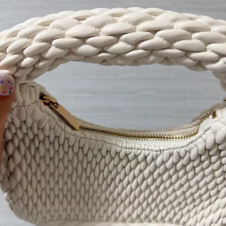 [BUNJANG] H&amp;M White Mini Shoulder Bag / Crossbody Bag / H&amp;M 화이트 미니 숄더백 / 크로스백