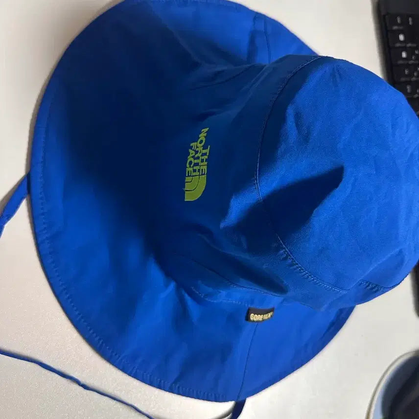 [BUNJANG] The North Face Gore-Tex Bucket Hat M (57cm) Blue / 노스페이스 고어텍스 버킷햇 M(57) 블루 깨끗